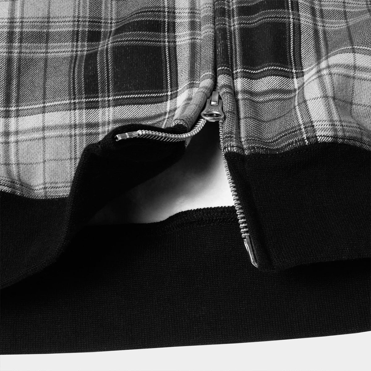 HUF  | ARCH PLAID FULL ZIP HEAVYWEIGHT HOODIE��FL00258��