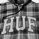 HUF  | ARCH PLAID FULL ZIP HEAVYWEIGHT HOODIE��FL00258��