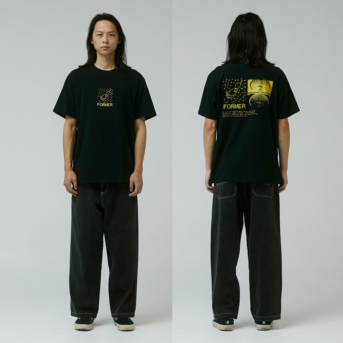 եޡ  ȾµT ȥåץ  2 M L ե ȥɥ ȥ꡼ ͵ ֥ FORMER  | FREE CRUX T-SHIRTFTE-25322