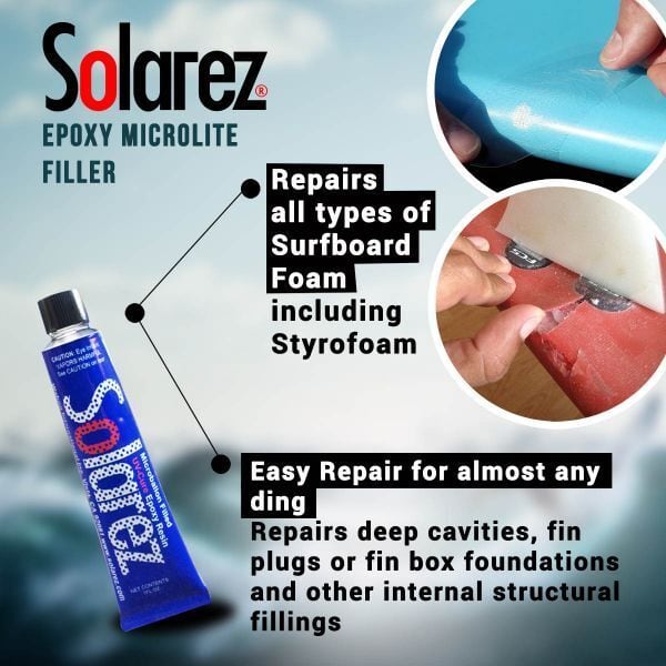 WAHOO  | SOLAREZ EPOX MICROLITE WHITE 1.0oz��751101��