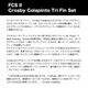FCS  | FCS II Crosby Colapinto Tri Fin Set��FCC-PC01-LG-TS-R��
