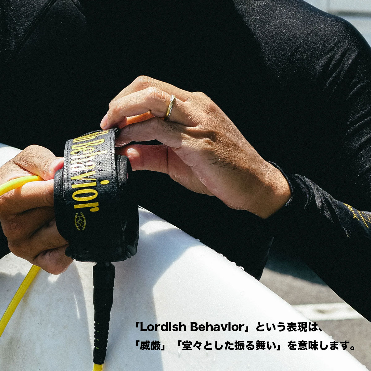 �����ǥ��å���ӥإ��ӥ� �꡼���女���� 6FT LEASH CODE Medium ��3�� �����ե��� ������ �綶���� �͵��֥��� | Lordish Behavior ��LB-LEASH0001��