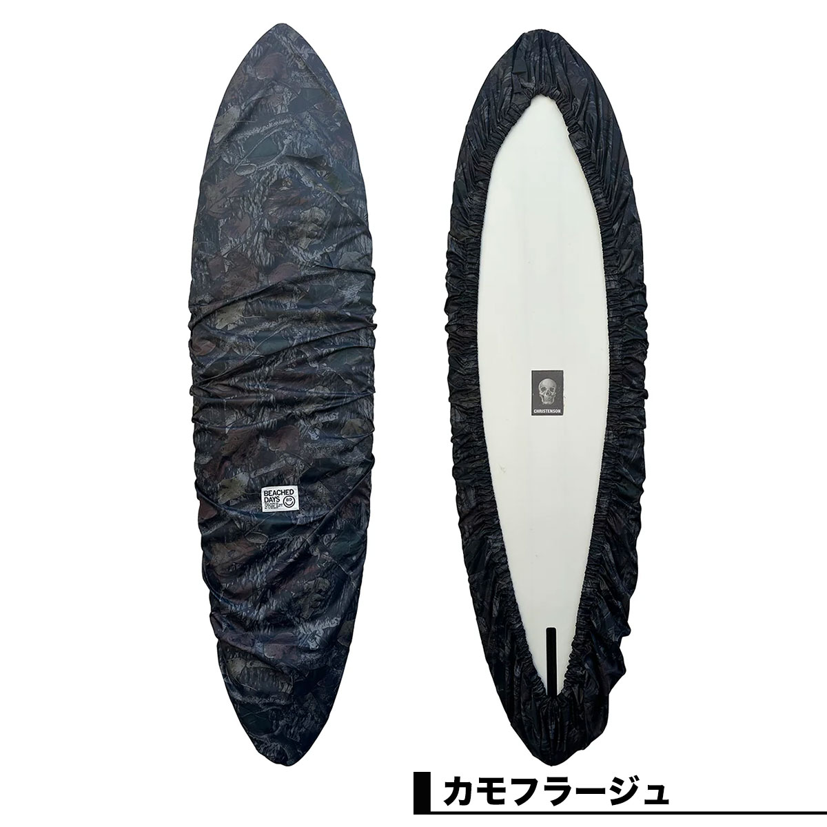 �ڿ��ե�����ۥ����եܡ��� ���С� ������ �ǥå����С� �ߥåɥ�󥰥� �����ե���͵� �֥��� �ӡ����ɥǥ��� | BEACHED DAYS CAMOUFLAGE DECK COVER 6'7-8'4��BY790028��