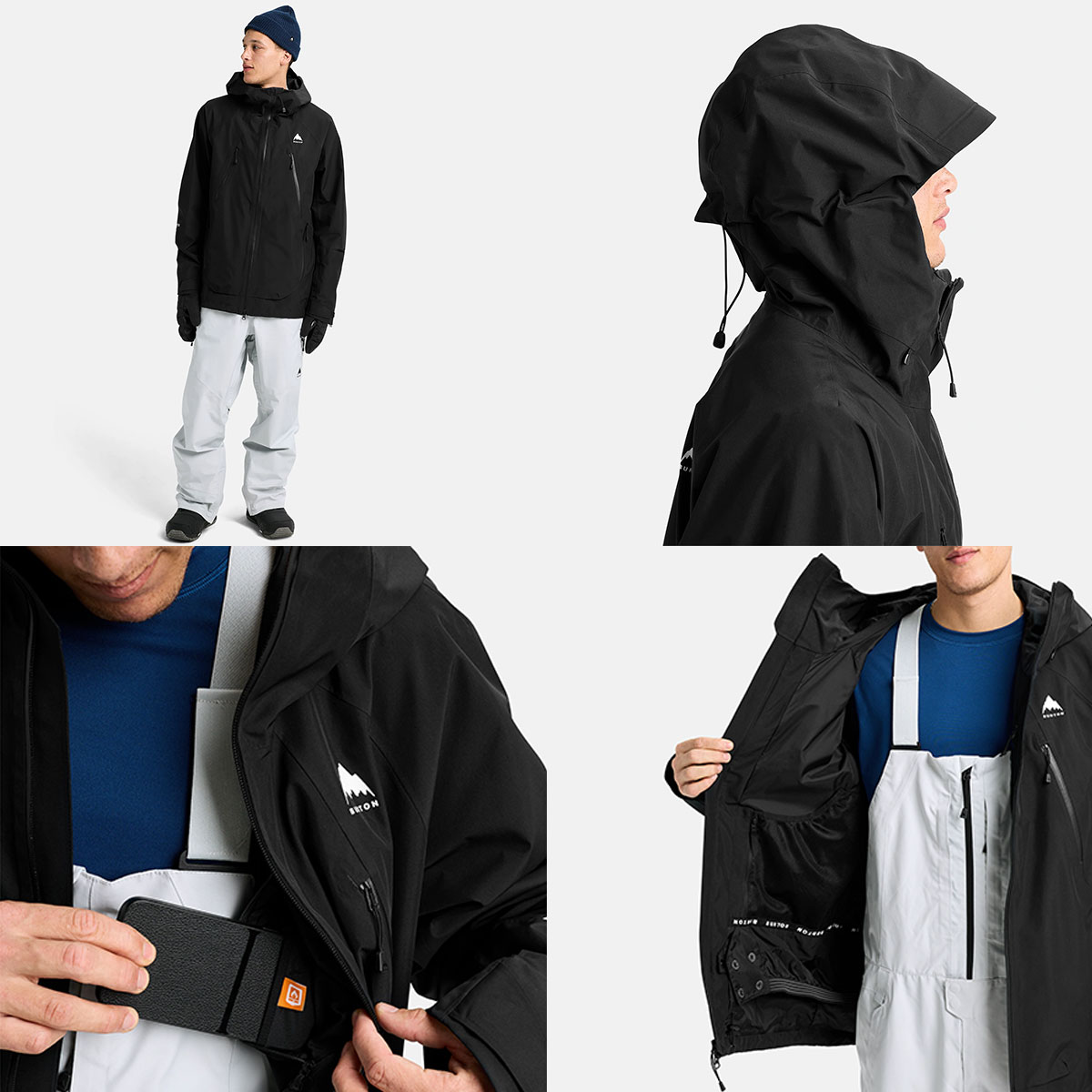 �ڥ��Ρ��������BURTON �С��ȥ� ���㥱�å� ���Ρ��ܡ��� ��� �ꥶ���� �����ƥå��� �ɿ� ���� Ʃ�� M L ������ ���Υܡ� �͵� �֥��� ���� | GORE-TEX 2L JCKET��W26JP-302411��