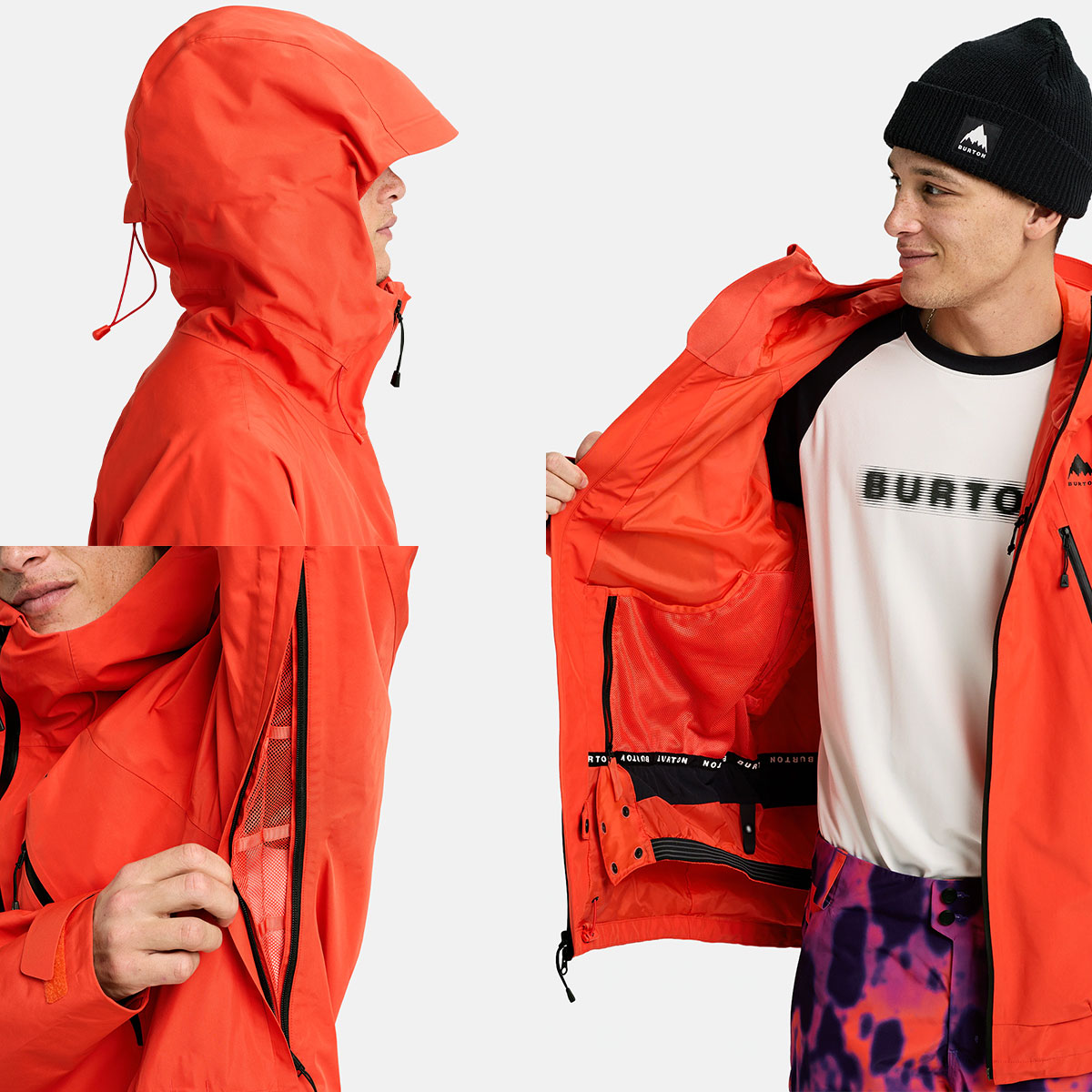 �ڥ��Ρ��������BURTON �С��ȥ� ���㥱�å� ���Ρ��ܡ��� ��� �ꥶ���� �����ƥå��� �ɿ� ���� Ʃ�� M L ������ ���Υܡ� �͵� �֥��� ���� | GORE-TEX 2L JCKET��W26JP-302411��