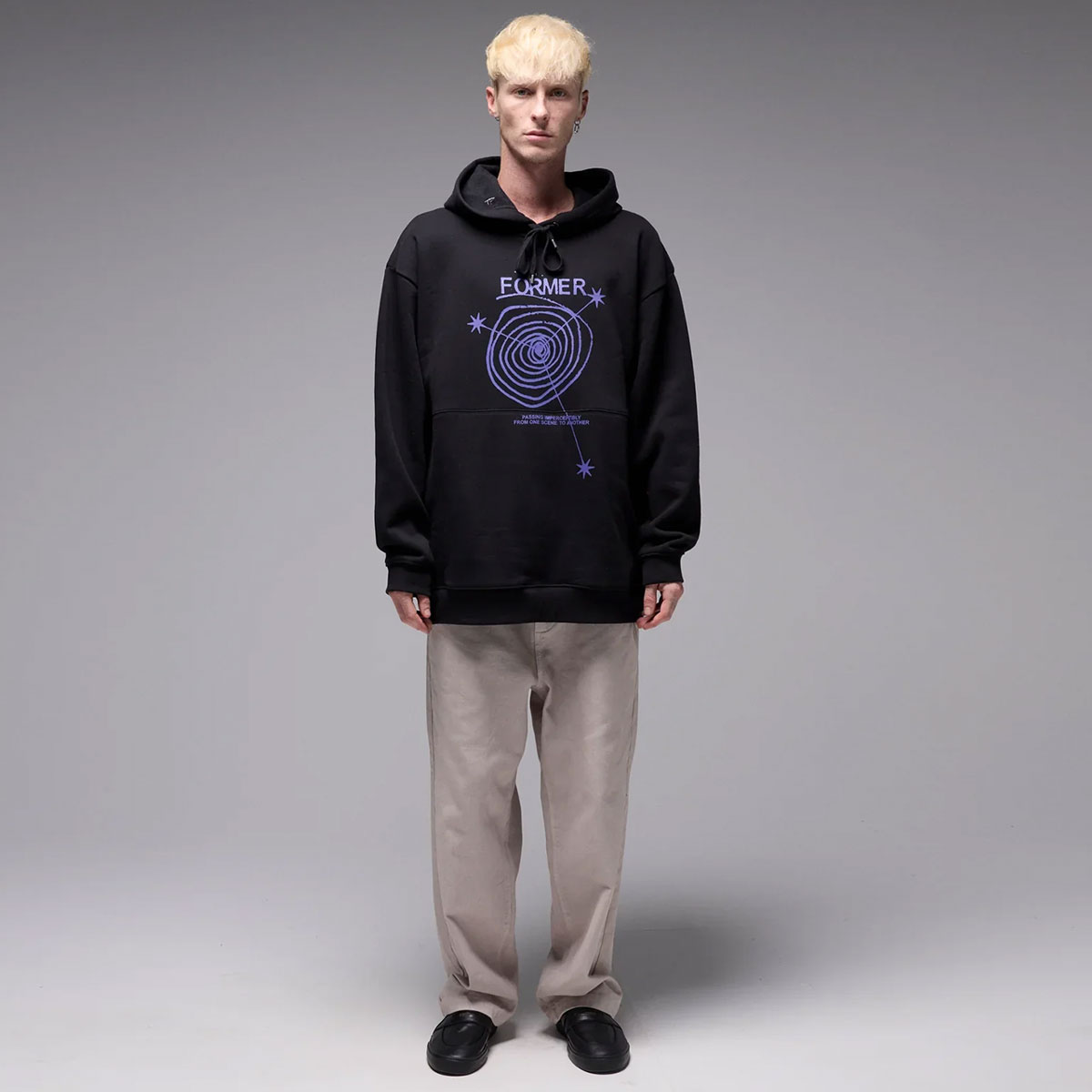 ��30%OFF ������ۥե����ޡ� ��� �������å� �ѡ����� �ա��ǥ��� ���� �֥�å� M �����ե��� ���ȥ꡼�� �͵� �֥��� FORMER 2025 ���� | MINDLESS HOOD ��FFL-25403��