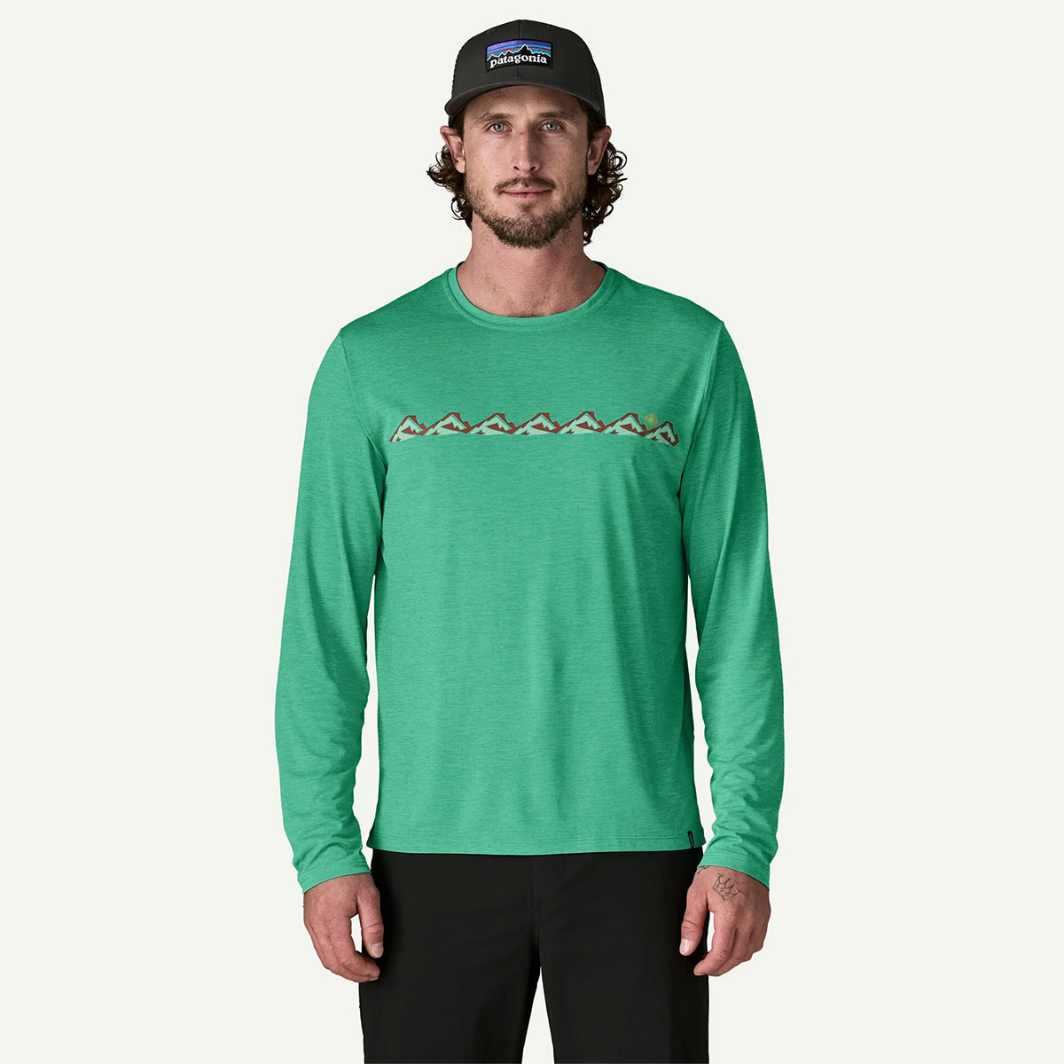 Patagonia | Men's Long-Sleeved Capilene Cool Daily Shirt - Trailcheck��45450��