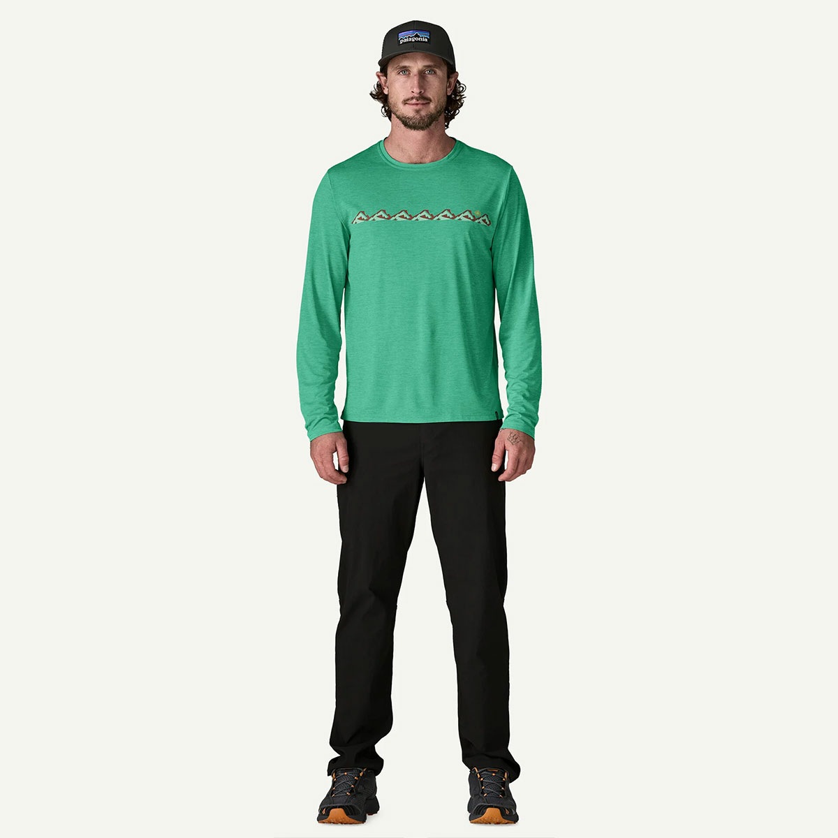 Patagonia | Men's Long-Sleeved Capilene Cool Daily Shirt - Trailcheck��45450��