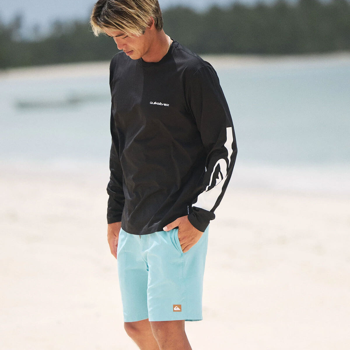 QUIKSILVER | SURFSILK SCALLOP 18��EQYJV04137��