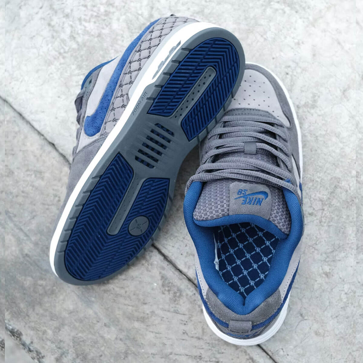 NIKE SB | POUL RODRIGUEZ ZOOM AIR LOW DG "Flint Grey and Medium Grey"��IU7835-001��(JACK����������)