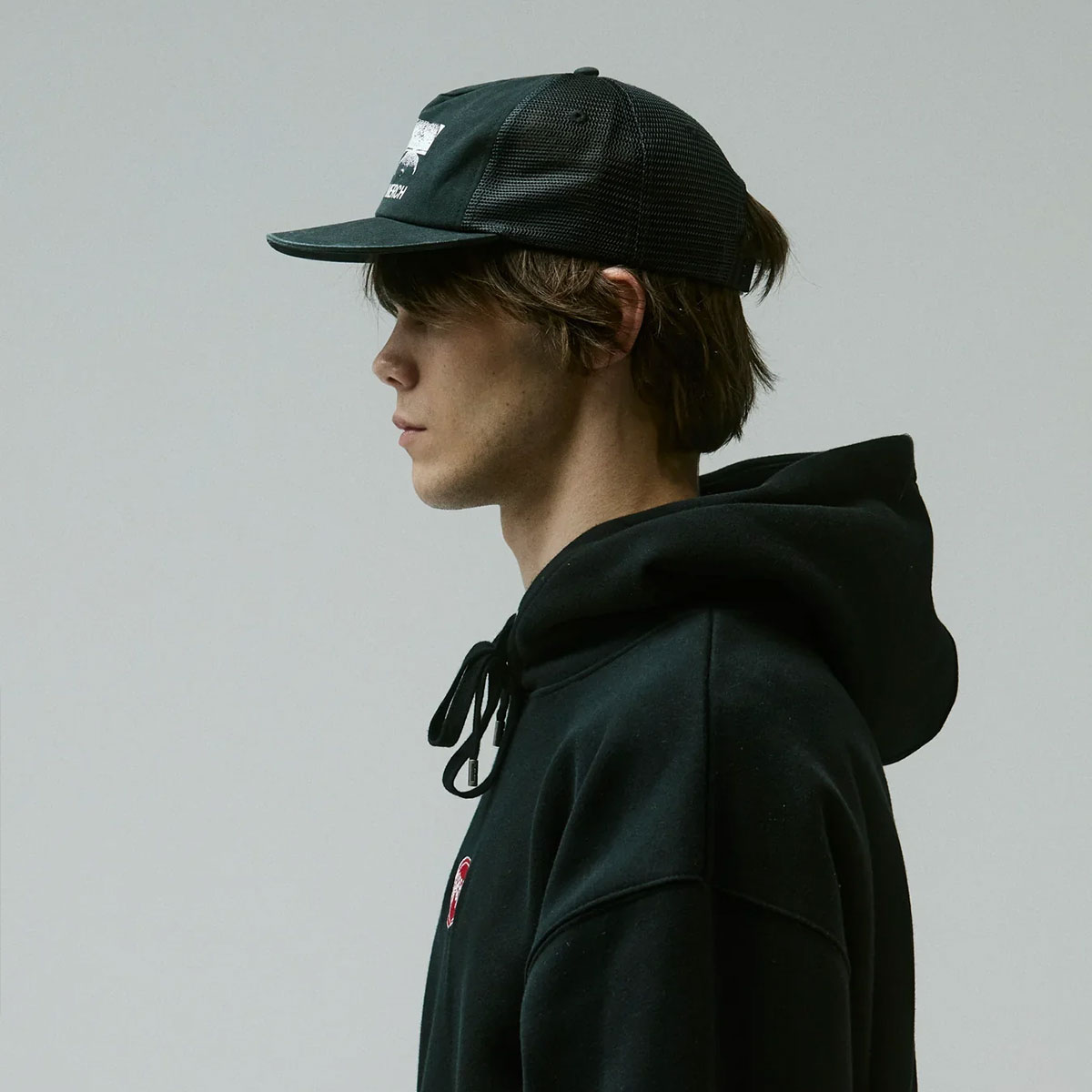 FORMER �ե����ޡ� ��� ��å��奭��å� ˹�� ���� ������Ĵ�� 5�ѥͥ� �����ե��� �����ȥɥ� �͵� �֥��� ���� | SYNTHESIS TRUCKER CAP��FHW-25301��