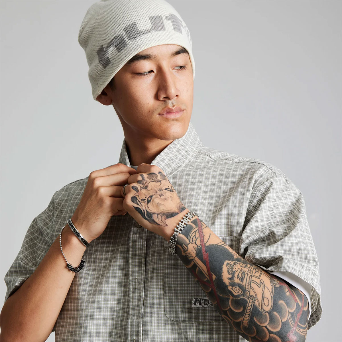 HUF  | 89 SKULL BEANIE��BN00198��