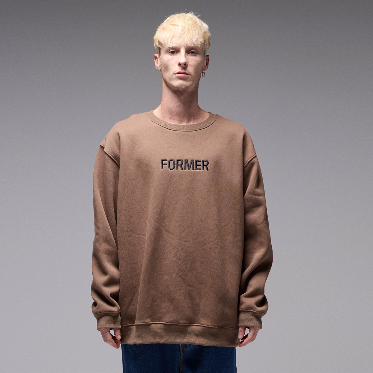 ��30%OFF ���ꥢ��󥹥�����ۥե����ޡ� ��� �������å� �ȥ졼�ʡ� ����ץ� ���� �ɽ� L �����ե��� ���ȥ꡼�� �͵� �֥��� FORMER 2025 ���� | LEGACY EMB CREW��FFL-24221��