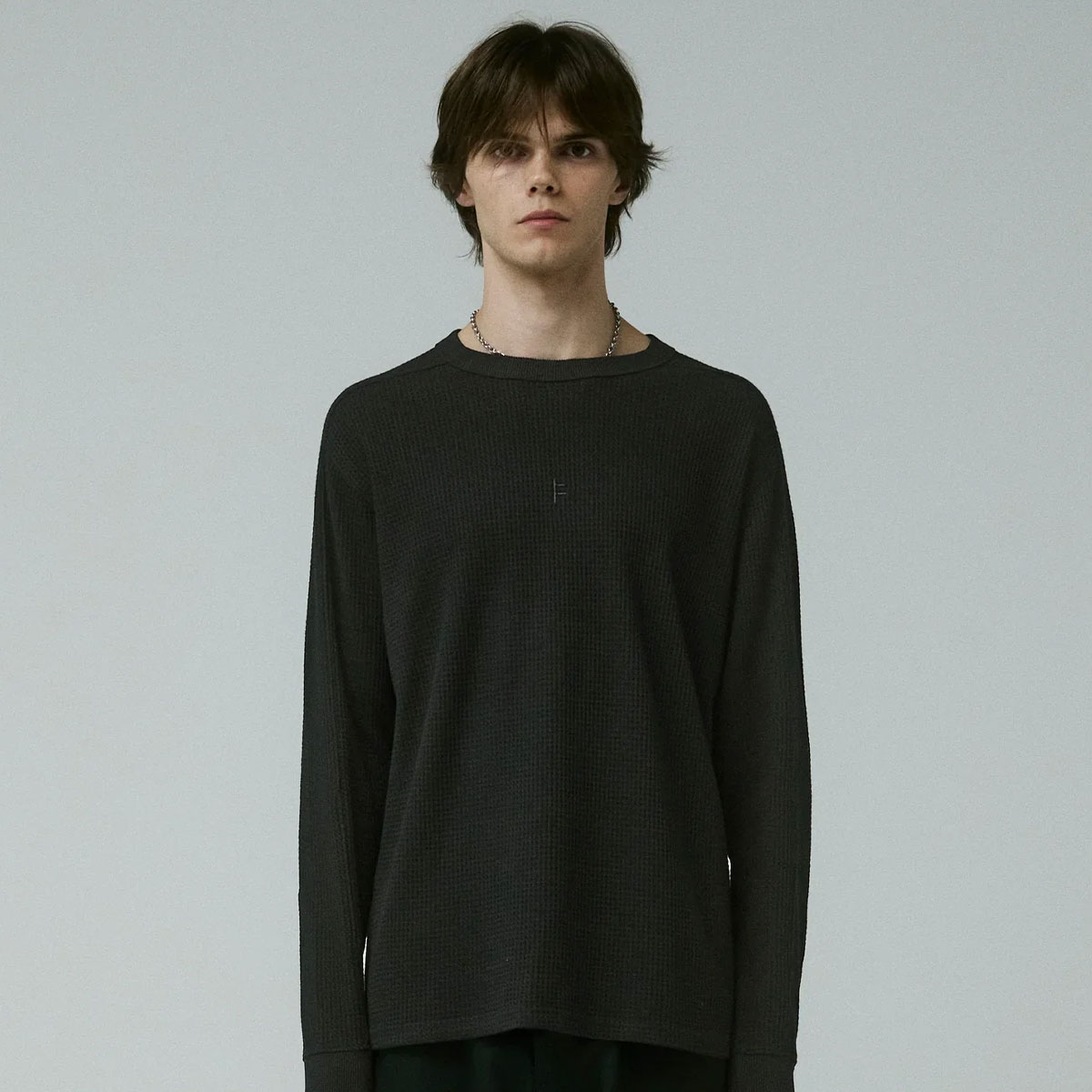 ��30%OFF �������FORMER �ե����ޡ� ��� ĹµT����� �ȥåץ� ����T ��åե� �����ɽ� �����ե��� �����ȥɥ� �͵� �֥��� ���� | FRANCHISE WAFFLE LS T-SHIRT��FKN-25308��