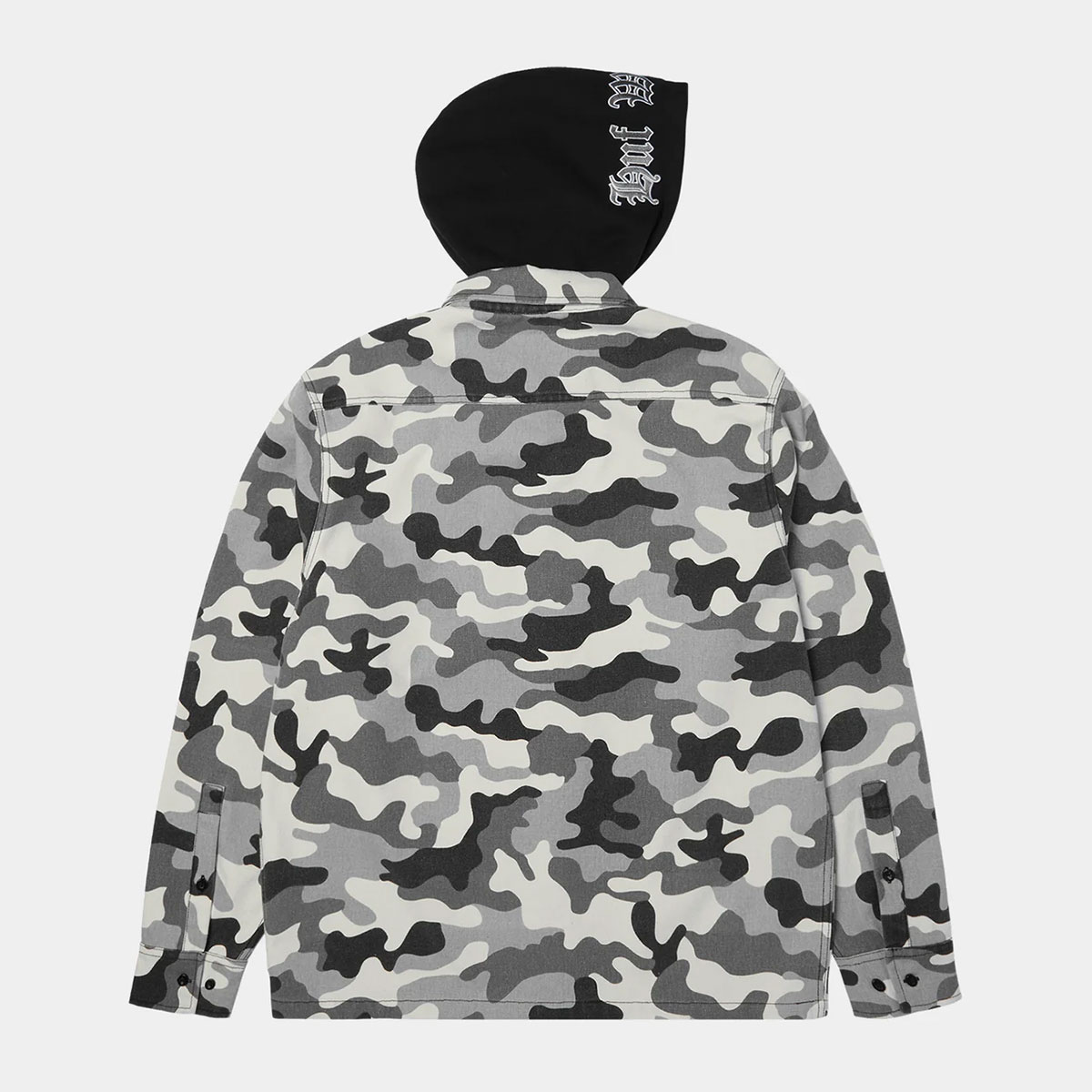 HUF  | OLYMPIA CAMO HOODED OVERSHIRT��BU00289��
