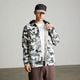 HUF  | OLYMPIA CAMO HOODED OVERSHIRT��BU00289��