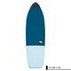CLARK FOAM | 2TONE KNITCASE 6'8 RETRO