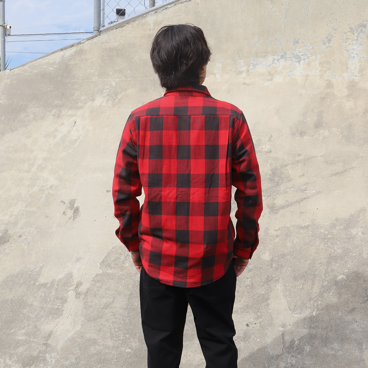 FIVE BROTHER �ե����֥֥饶�� �Хåե����� �����å������ ��� ��ǥ����� M L �͵��֥��� ���� ���� 2025 | BUFFALO CHECK SHIRT��152161��