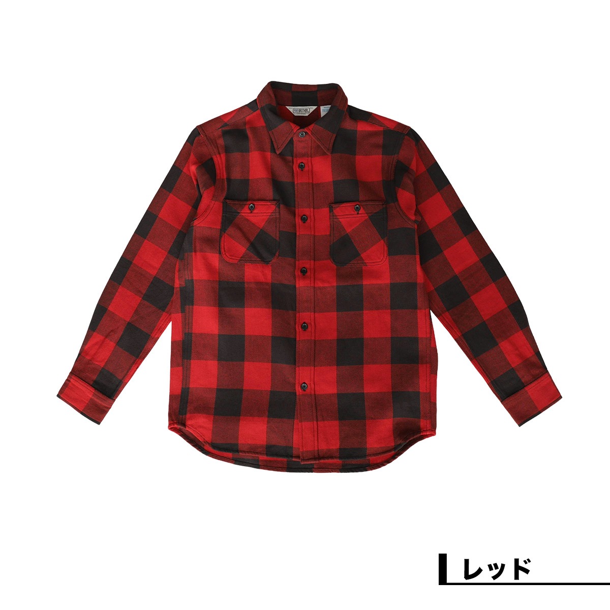 FIVE BROTHER �ե����֥֥饶�� �Хåե����� �����å������ ��� ��ǥ����� M L �͵��֥��� ���� ���� 2025 | BUFFALO CHECK SHIRT��152161��