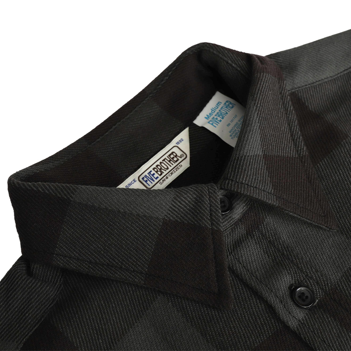 FIVE BROTHER �ե����֥֥饶�� �Хåե����� �����å������ ��� ��ǥ����� M L �͵��֥��� ���� ���� 2025 | BUFFALO CHECK SHIRT��152161��