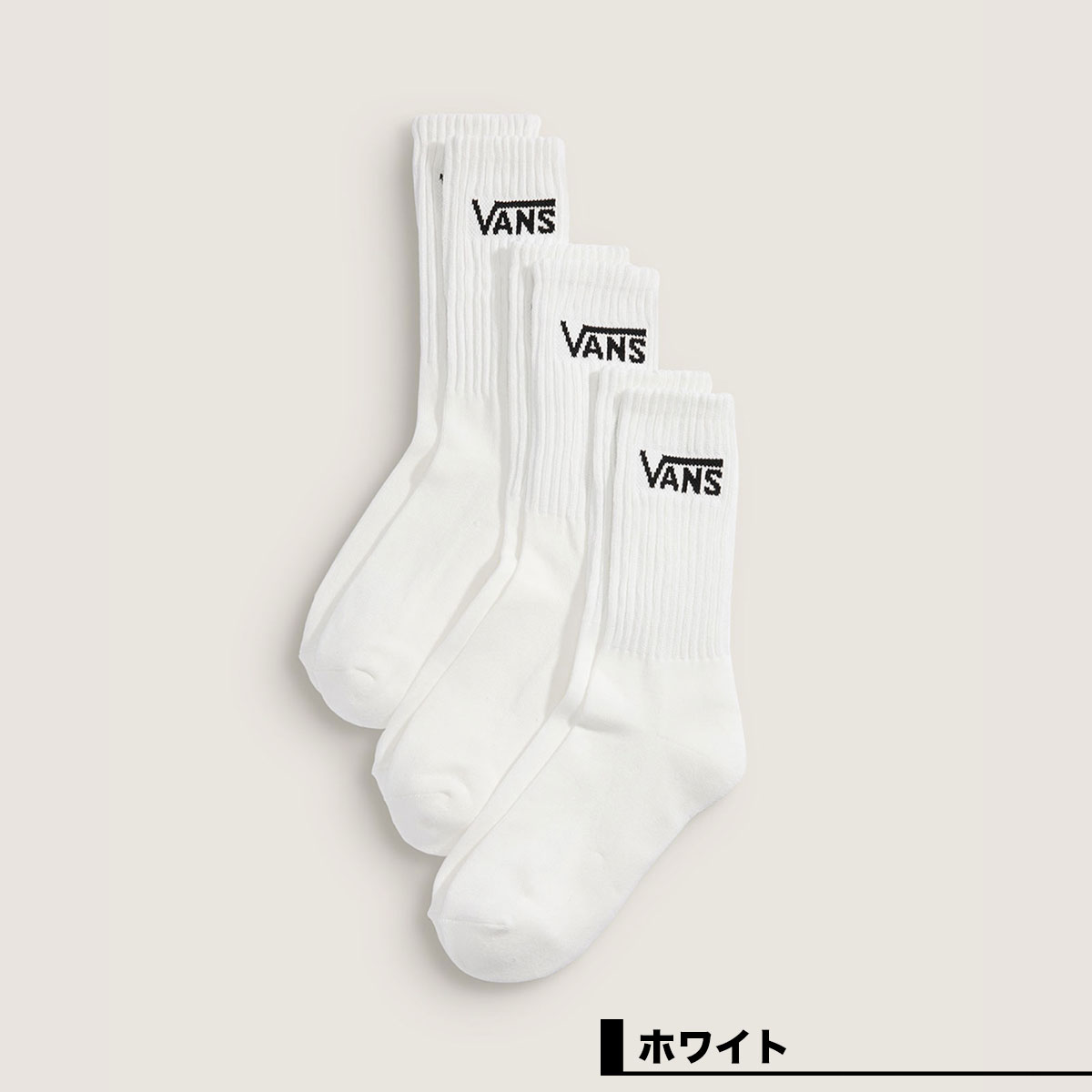 VANS | CLASSIC CREW SOCKS(3PK)��VN000QBV��