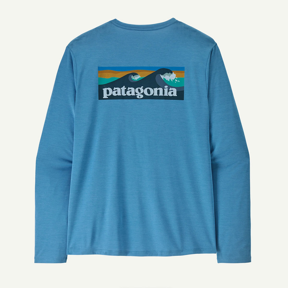 Patagonia | Men's Long-Sleeved Capilene Cool Daily Shirt - Boardshort Logo��45457��