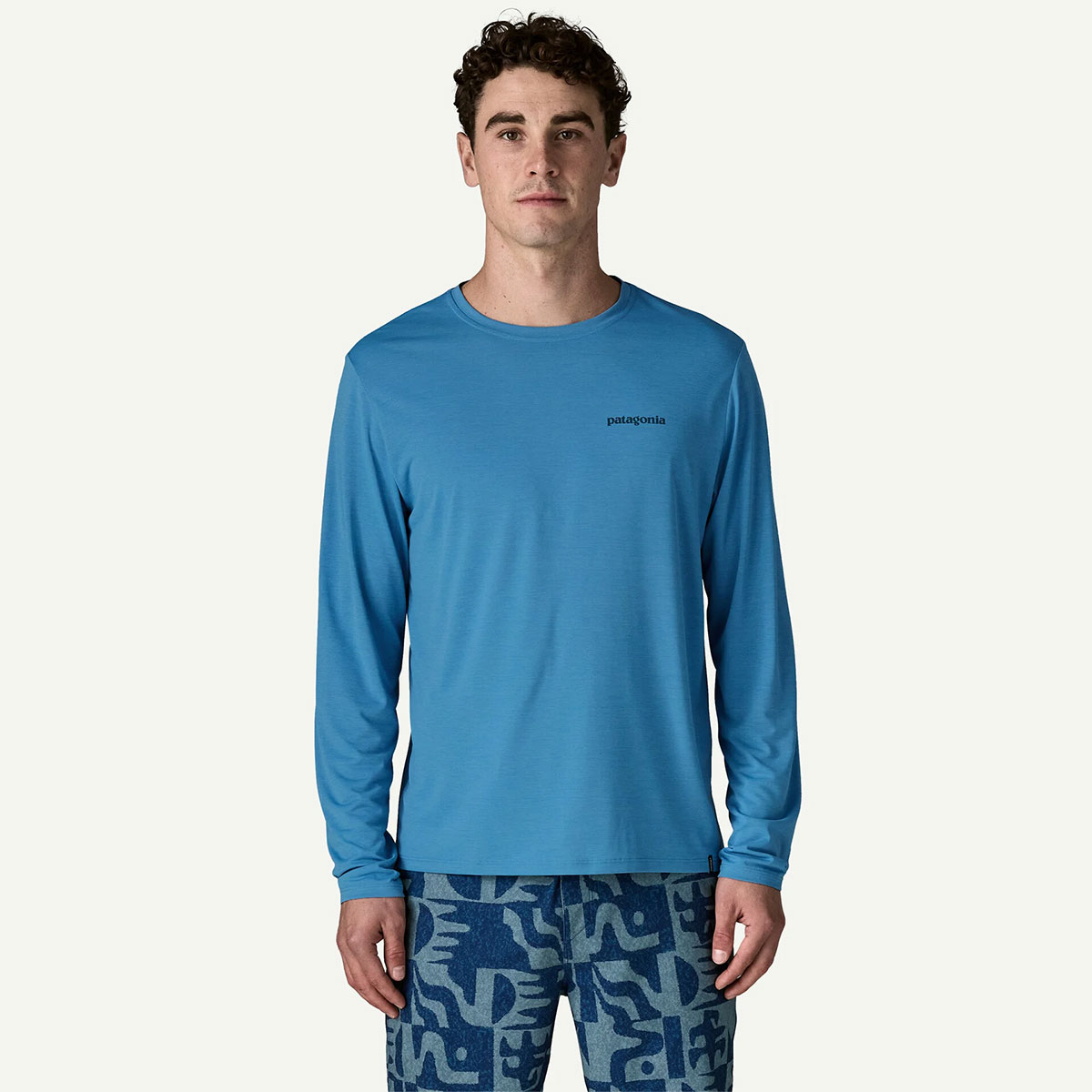 Patagonia | Men's Long-Sleeved Capilene Cool Daily Shirt - Boardshort Logo��45457��