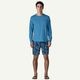 Patagonia | Men's Long-Sleeved Capilene Cool Daily Shirt - Boardshort Logo��45457��