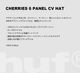 HUF  | CHERRIES 6 PANEL CV HAT��HT00980��