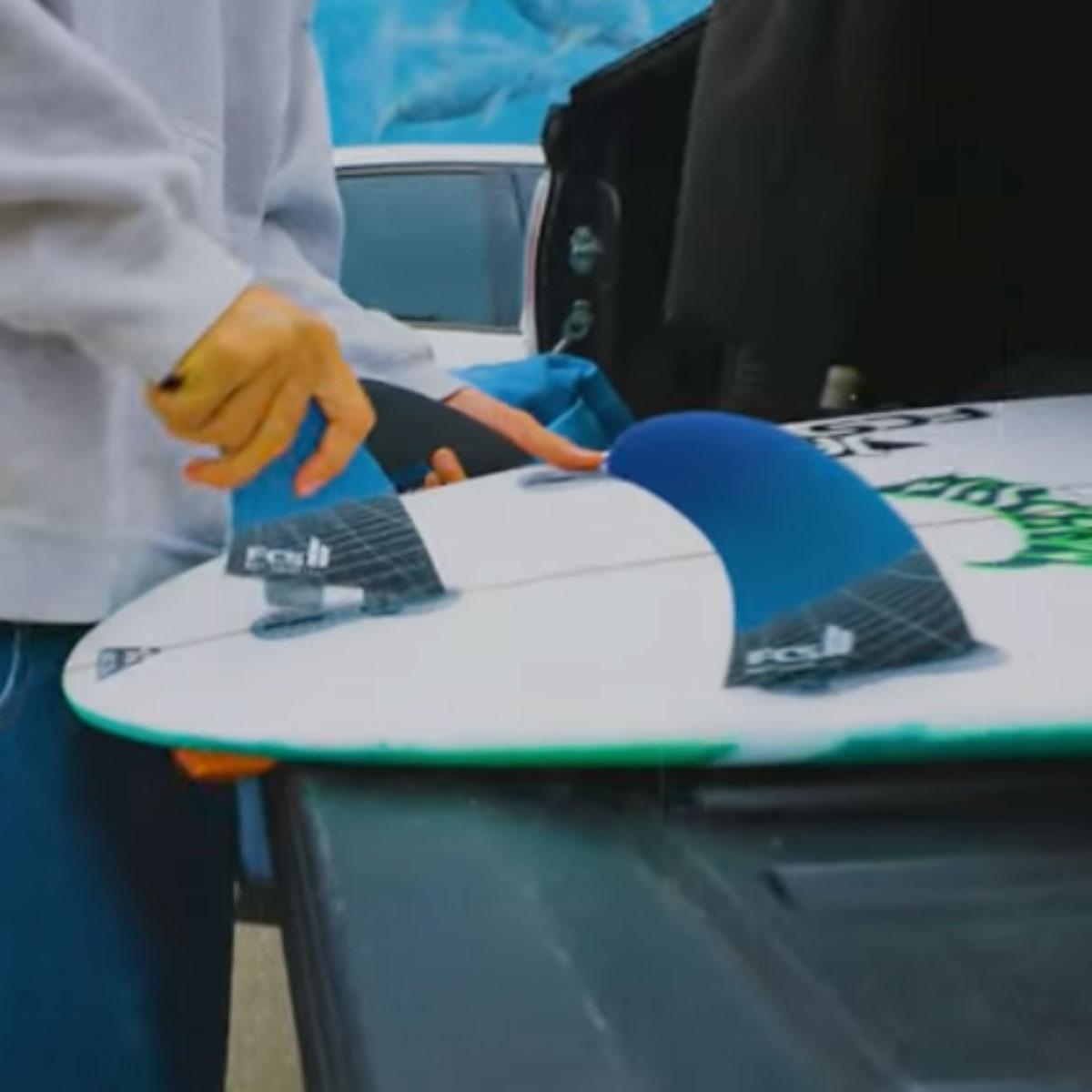 FCS2 ���ե������� �ġ� ���ե�������2 �ե��� �����ե��� �����եܡ��� �ȥ饤�ե��� �����ܥ� ��3�� S M L | FCS II Matt Biolos Tri Fin Set��FMBS-CC05��