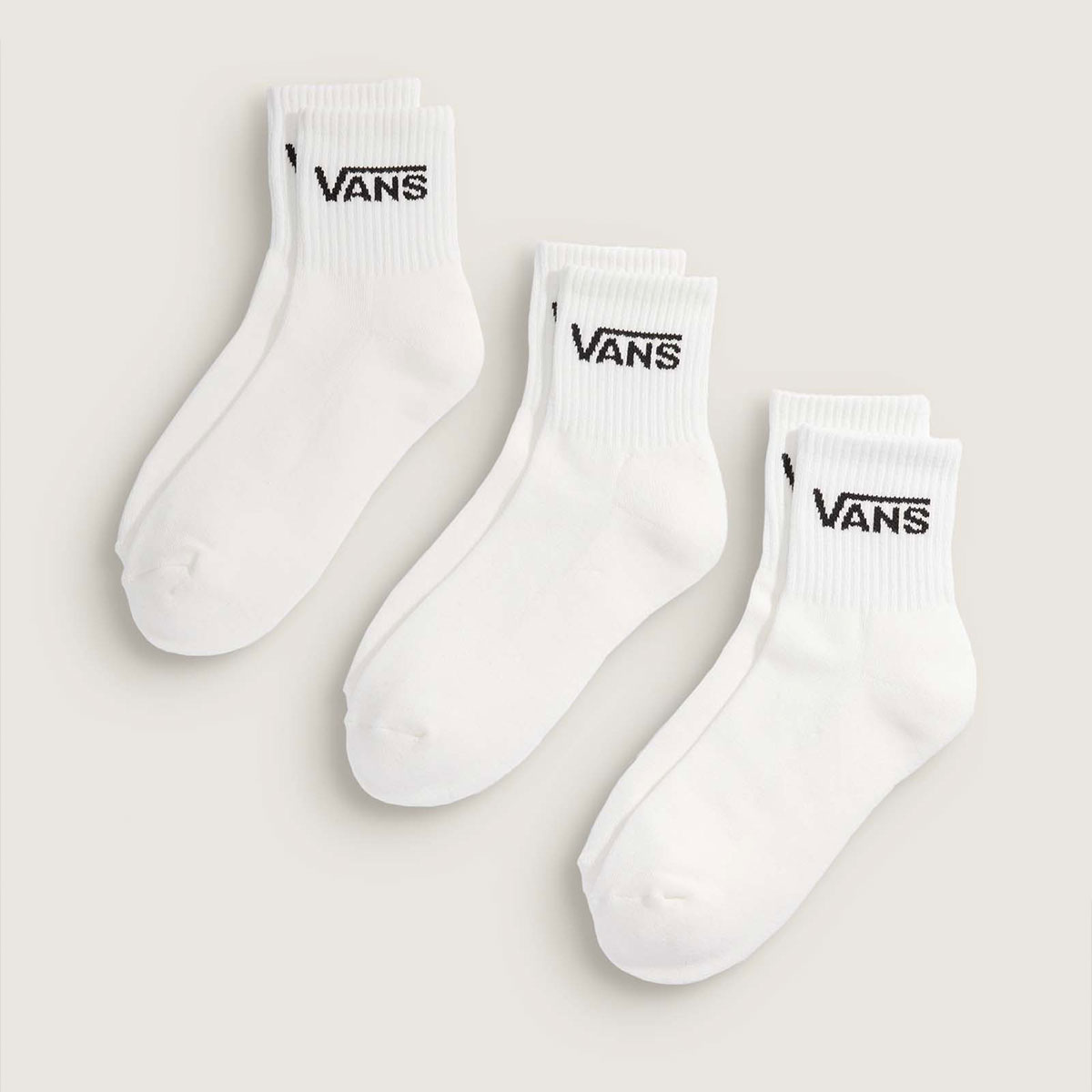 ������ �Х� ��� �ϡ��ե��롼���å��� ���� 3­���å� ���� ���� 27.5cm-31.0cm ���������� �͵��֥��� VANS ���� | CLASSIC HALF CREW SOCKS(3PK)��VN000QBW��
