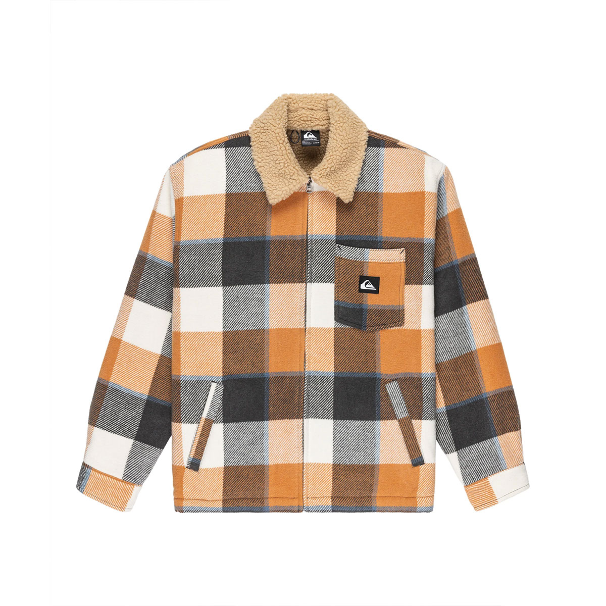 �ڥ��ꥹ�ޥ��������QUIKSILVER �����å�����С� ���㥱�å� �������� �ܥ� ��� �ɴ�  ��2�� M L �����ե��� �͵��֥��� ���� | DNA SHERPA HARRINGTON JACKET��EQYJK04201��