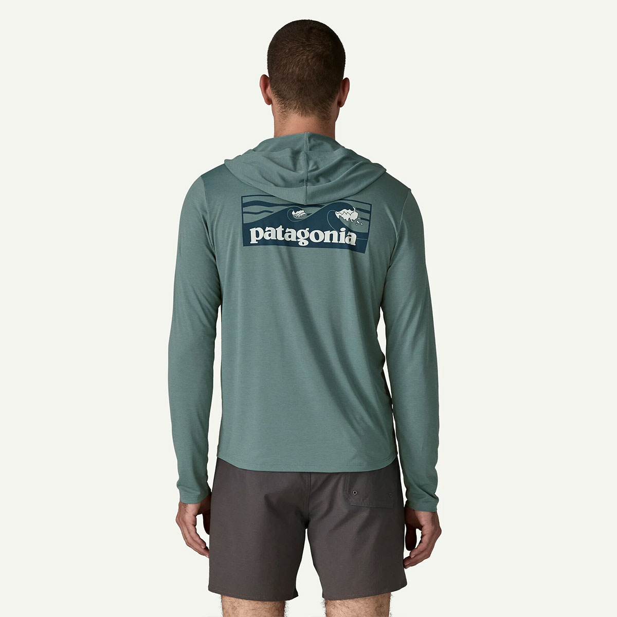 Patagonia | Men's Capilene Cool Daily Hoody - Boardshort Logo��45470��