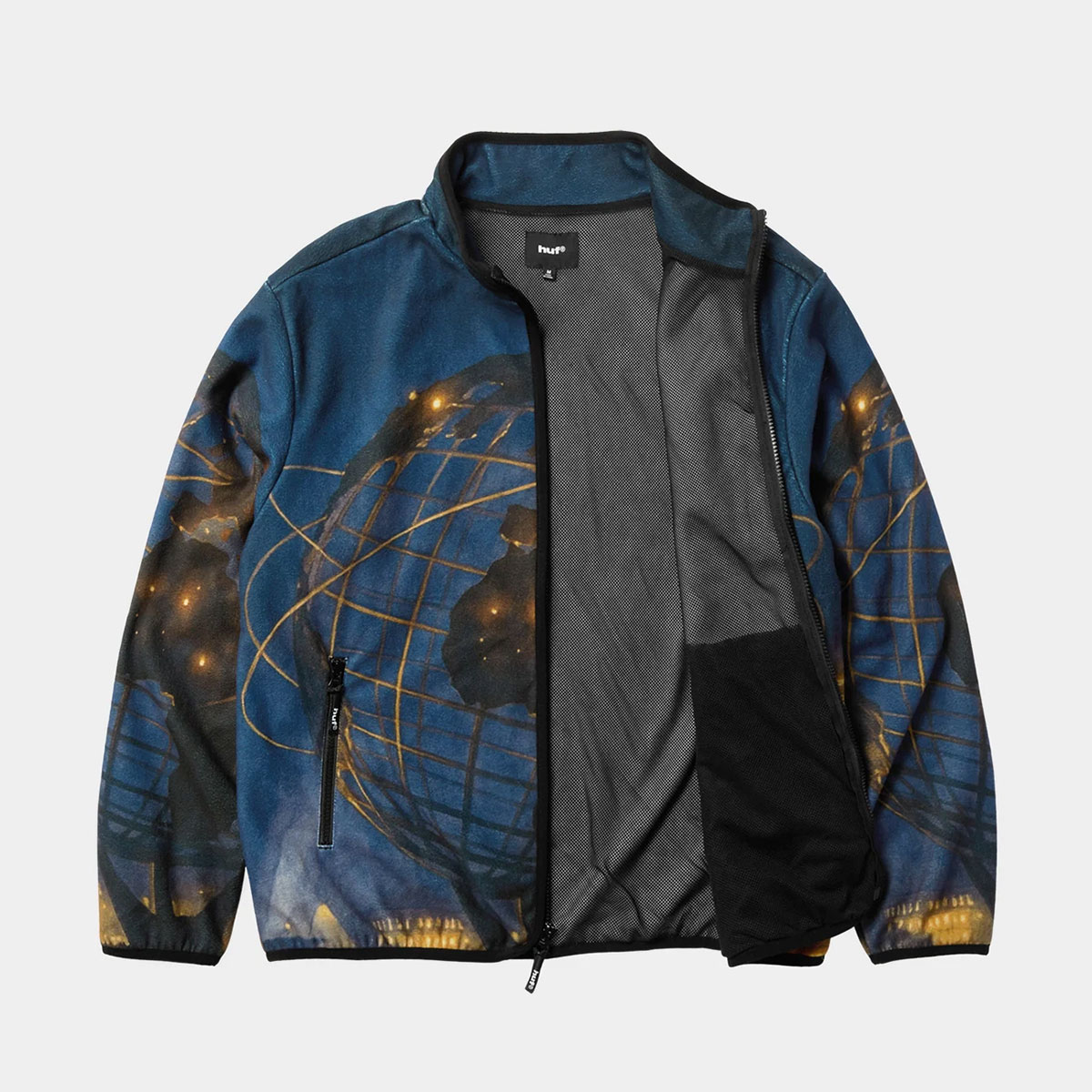 HUF  | FLUSHING POLAR FLEECE JACKET��JK00519��