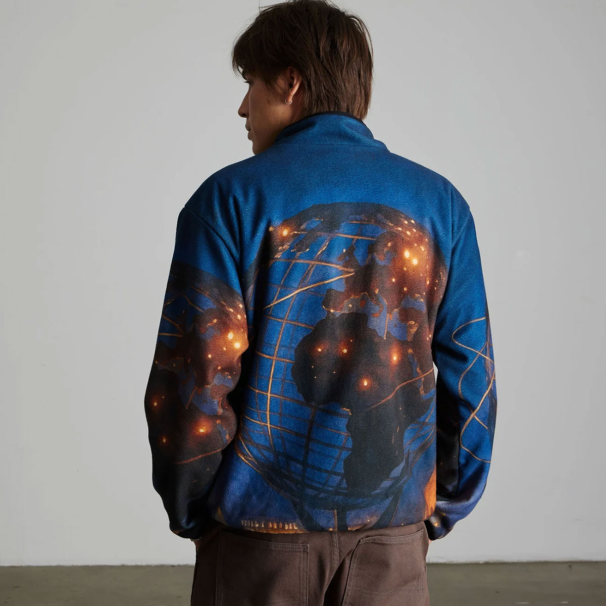 HUF  | FLUSHING POLAR FLEECE JACKET��JK00519��