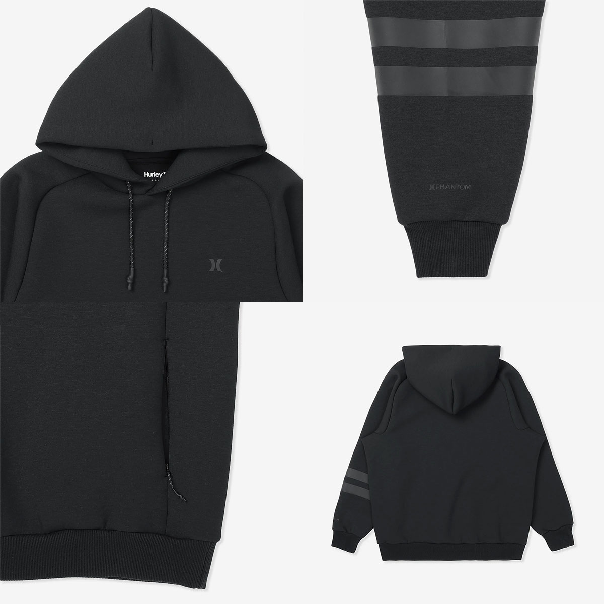 �ڥ��ꥹ�ޥ�������ۥϡ��졼 �ե���ȥ� �ѡ����� ��� ���� �ۿ�®�� �ե꡼�� �ա��ǥ��� ��4�� M L XL �͵��֥��� HURLEY ���� |  PHANTOM SWEAT BP HOODIE��MUFF252001��