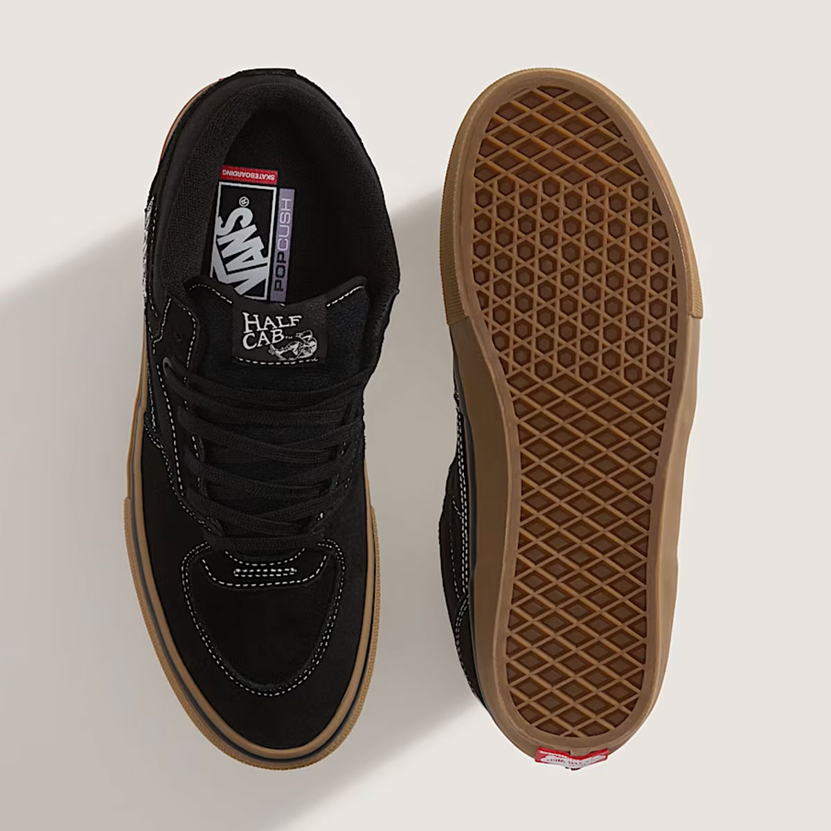VANS ������ �Х� ���ˡ����� ��� �ϡ��ե���� �֥�å����� 26.0 26.5 27.0 27.5 28.0cm �������塼 ���������� �͵��֥��� ���� | SKATE HALF CAB��VN0A5FCDB9K��