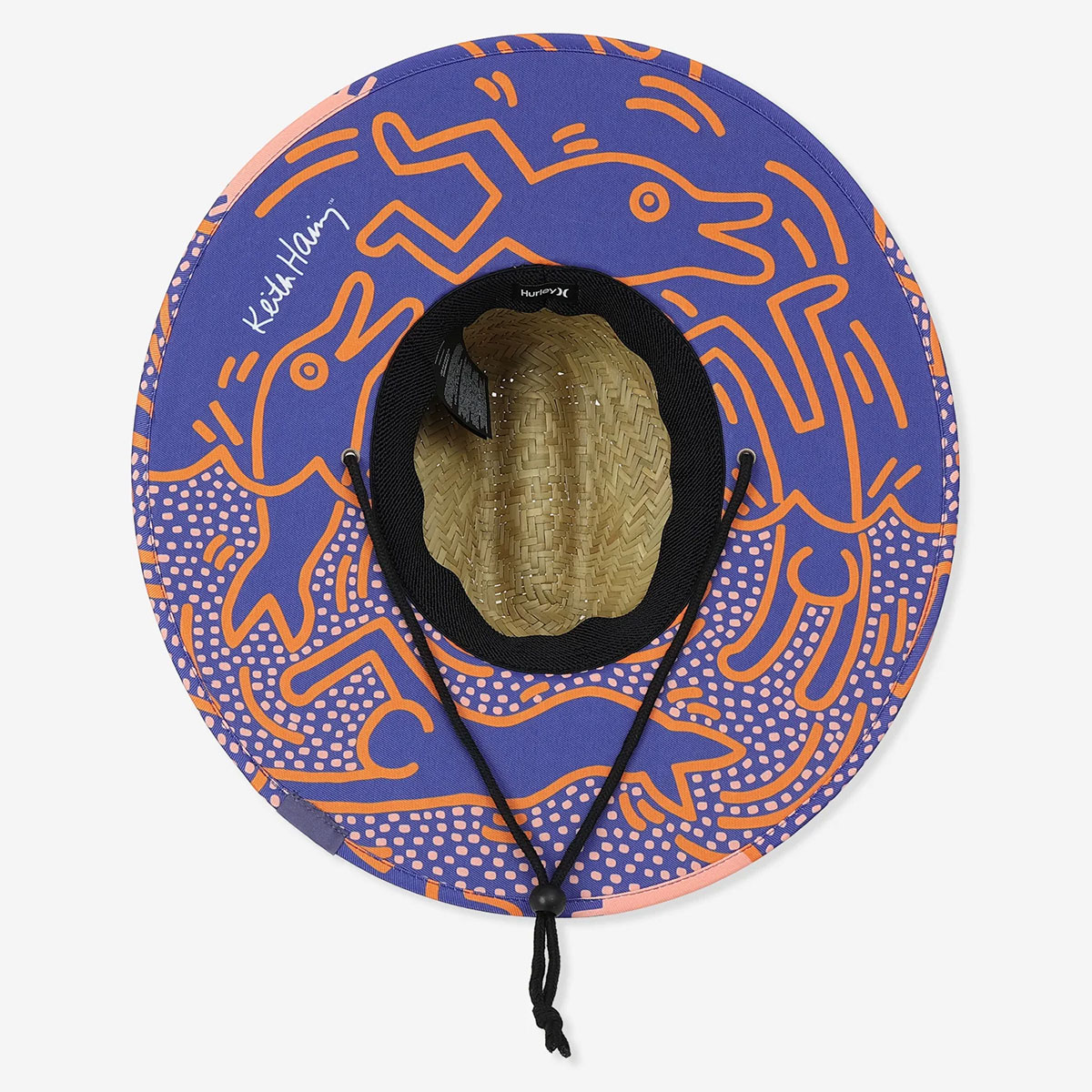 HURLEY |  Keith Haring EVOLUTION STRAW HAT��HIHM0437��