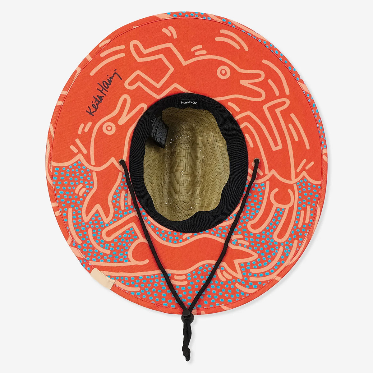 HURLEY |  Keith Haring EVOLUTION STRAW HAT��HIHM0437��
