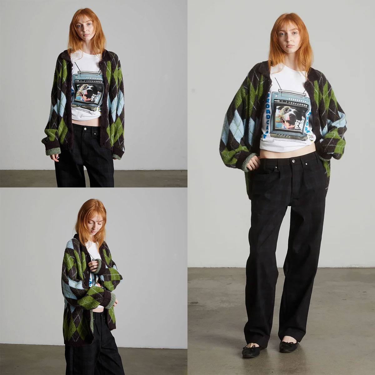 HUF  | COOPER MOHAIR SWEATER��KN00604��