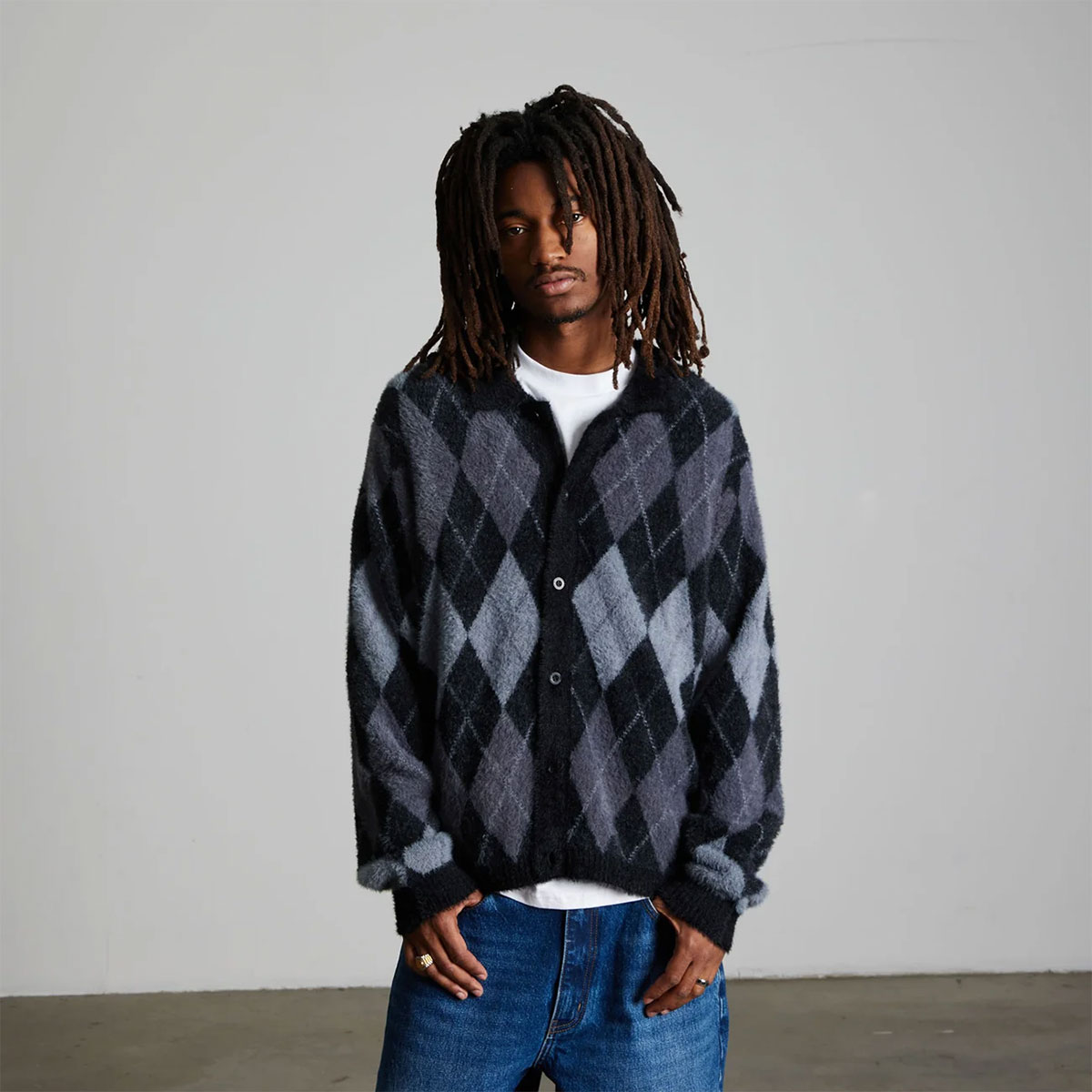 HUF  | COOPER MOHAIR SWEATER��KN00604��
