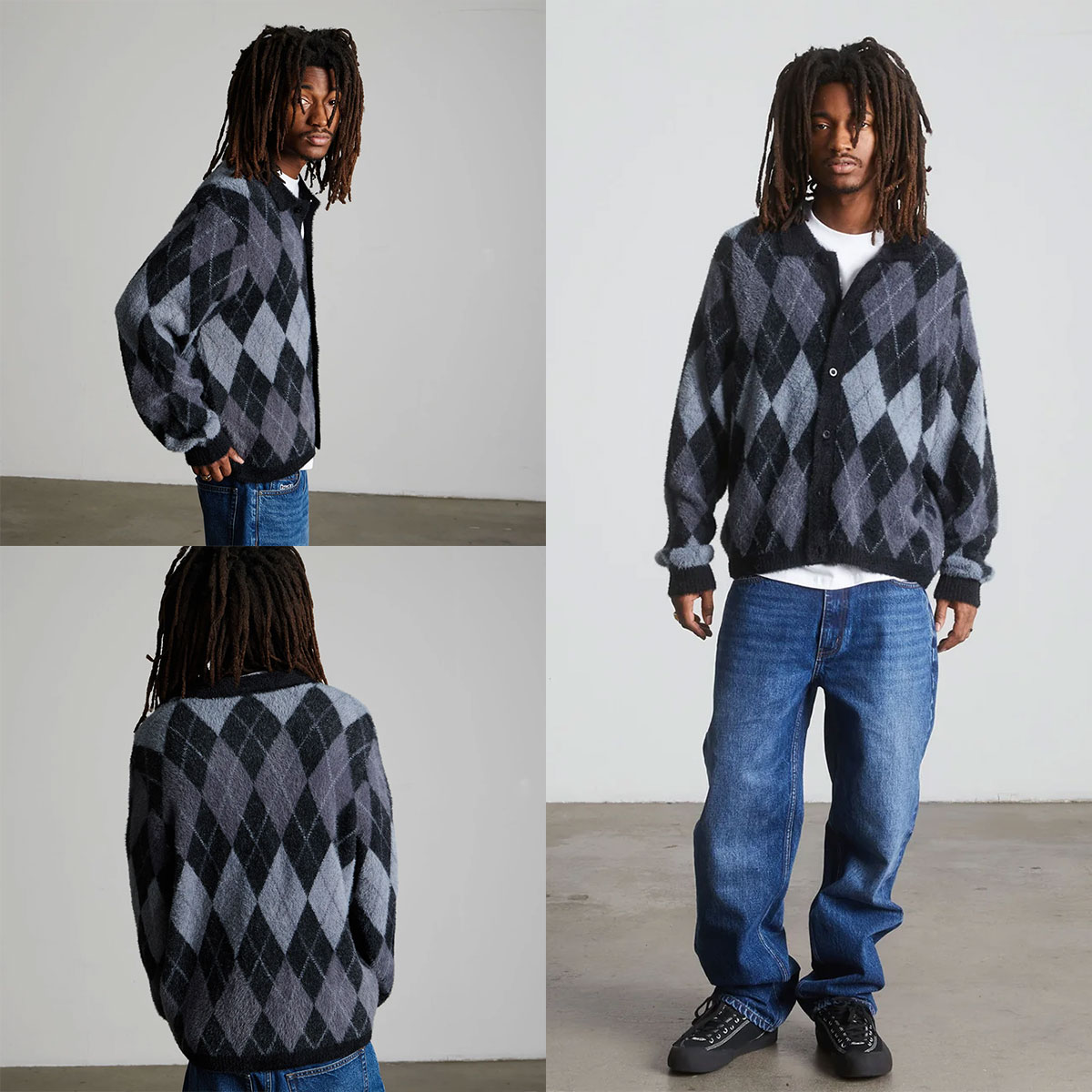 HUF  | COOPER MOHAIR SWEATER��KN00604��