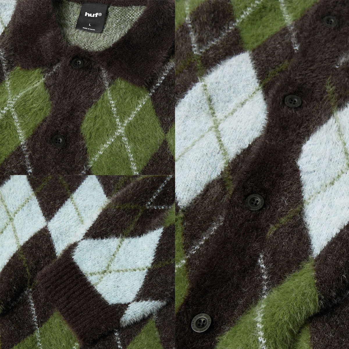 HUF  | COOPER MOHAIR SWEATER��KN00604��