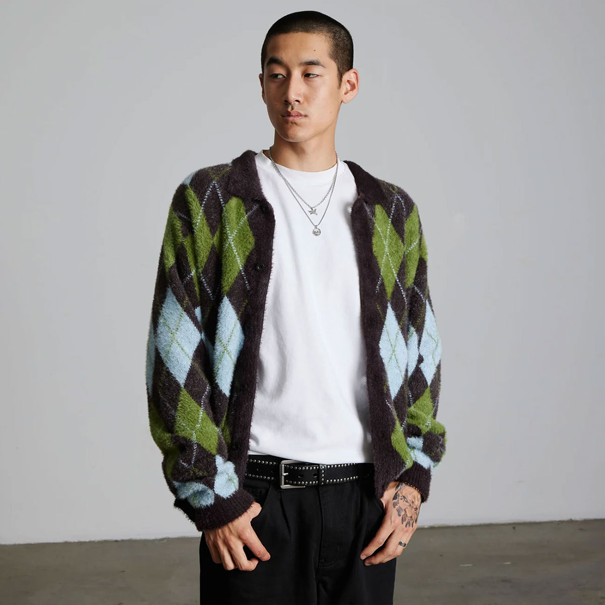 HUF  | COOPER MOHAIR SWEATER��KN00604��