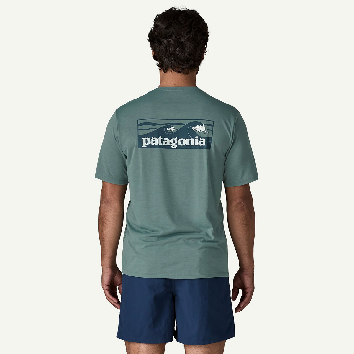 Patagonia | Men's Capilene Cool Daily Shirt - Boardshort Logo��45481��