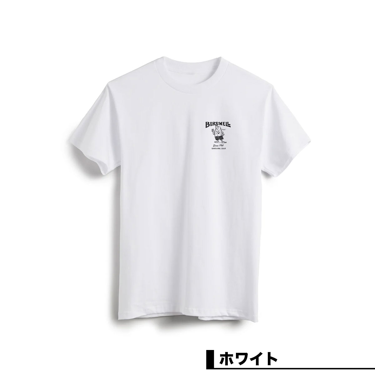 BIRDWELL �С��ɥ����� ��� Ⱦµ T����� ���� �Хå��ץ��� �쥮��顼�ե��å� �ۥ磻�� M L �͵��֥��� ���� 2025 ���� | 61 LT-SHIRT��BW-LT-125��