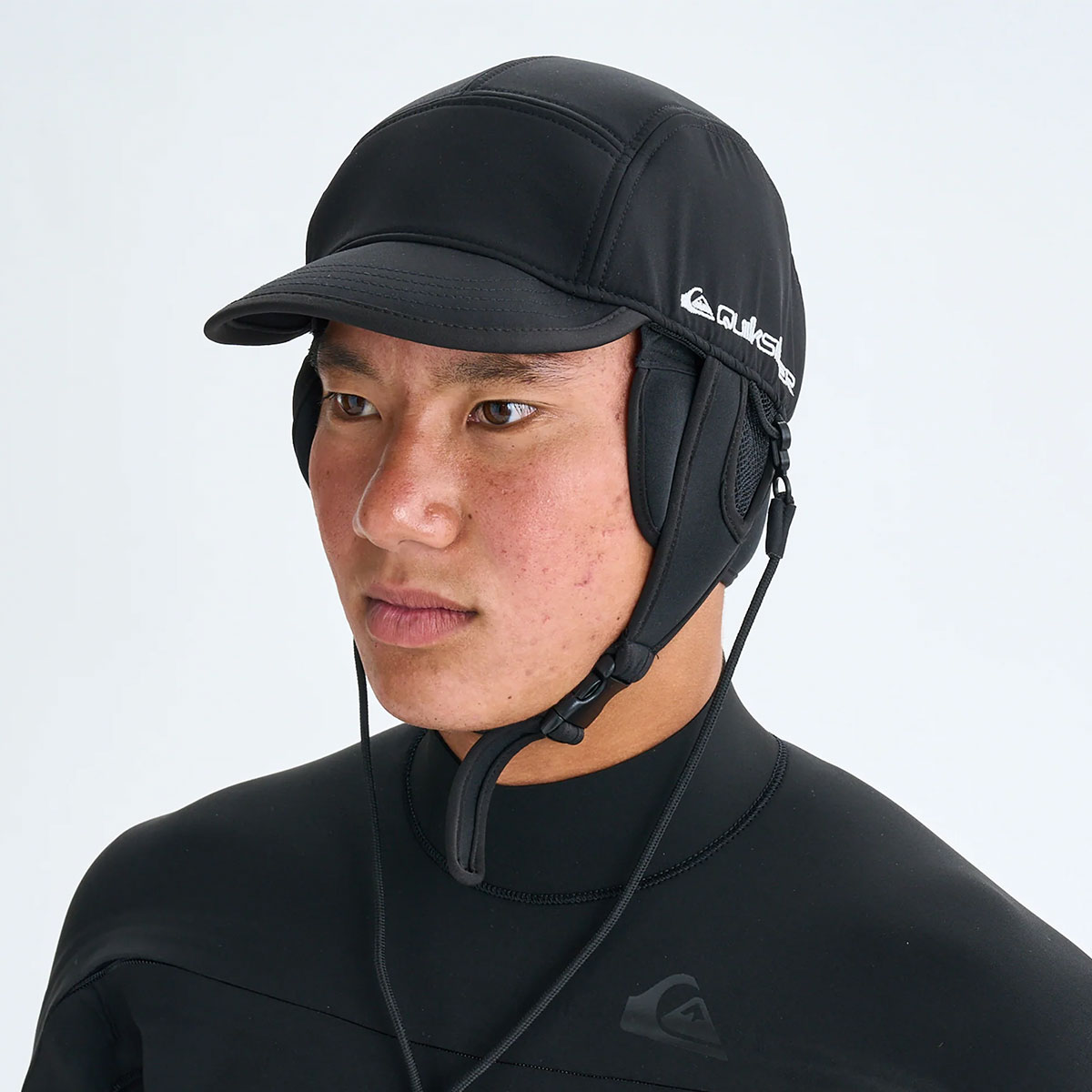 QUIKSILVER �����å�����С� �����ե���å� ��� ���� ������ ��ɳ ������Ĵ���� �����ե��� �͵� �֥��� ���� | COLD WATER STYLE SURF CAP��QSA254702��