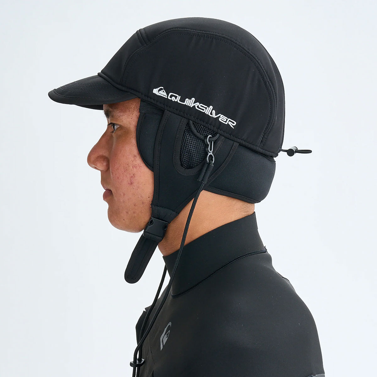 QUIKSILVER �����å�����С� �����ե���å� ��� ���� ������ ��ɳ ������Ĵ���� �����ե��� �͵� �֥��� ���� | COLD WATER STYLE SURF CAP��QSA254702��