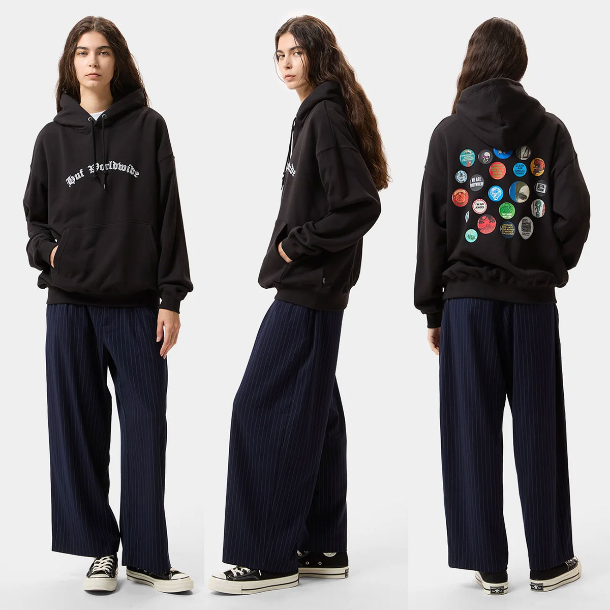 HUF  | OLYMPIA HOODIE��PF00837��