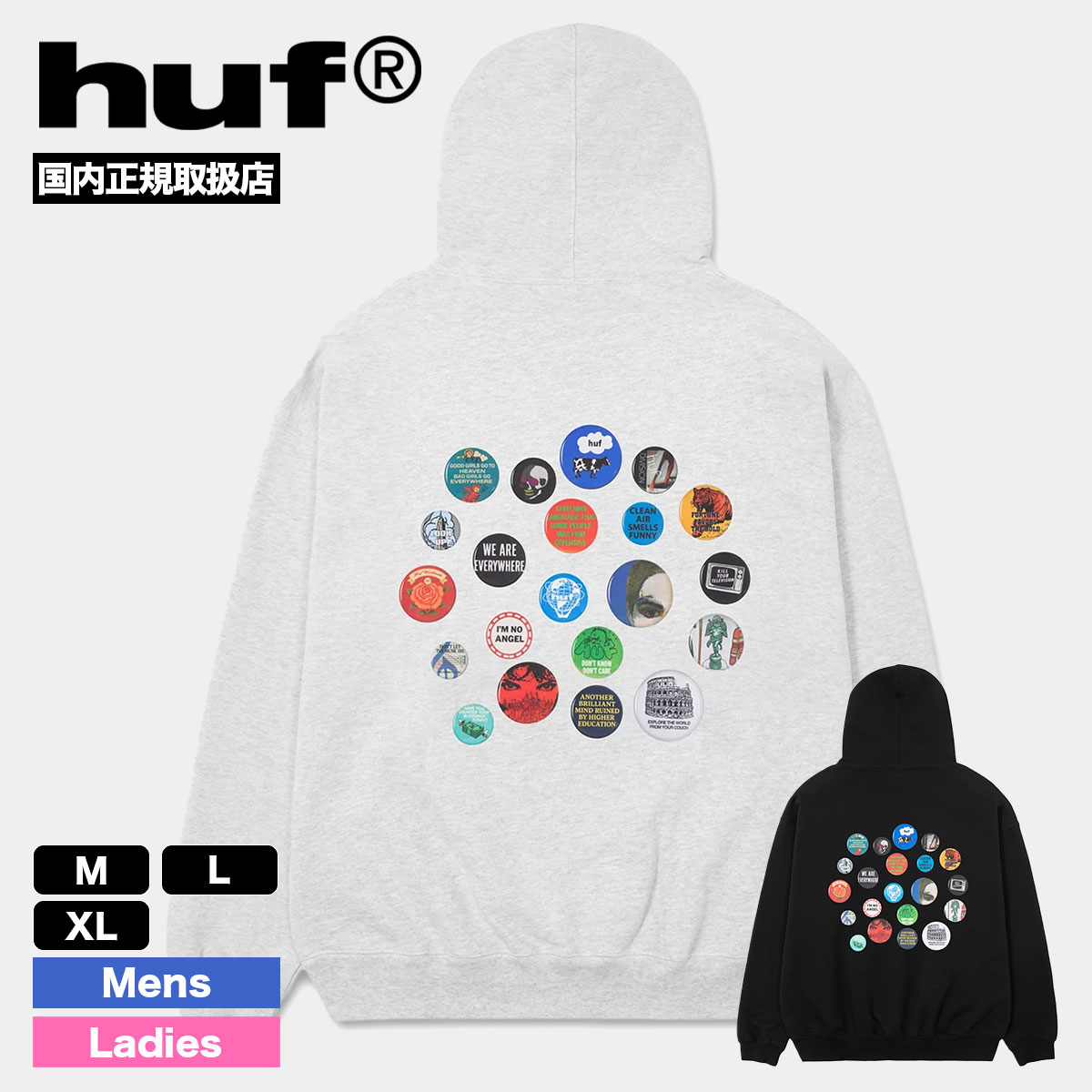 HUF  | OLYMPIA HOODIE��PF00837��